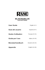 Rane Black & Blue Guide D'utilisation