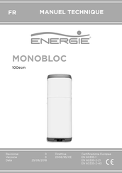 Energie MONOBLOC 100esm Manuel Technique