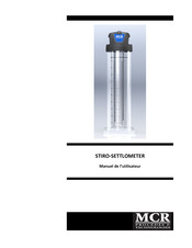 MCR Technologies Stiro-Settlometer Manuel De L'utilisateur