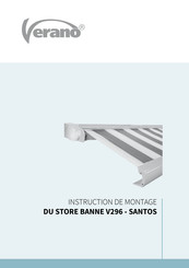 VERANO SANTOS V296 Instructions De Service