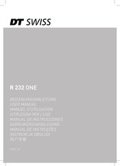 Dt Swiss R 232 ONE Manuel D'utilisation