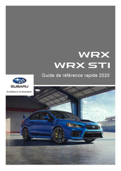 Subaru WRX Guide De Référence Rapide