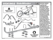 Yakima SideWinder Manuel D'installation