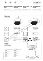 Dungs VDK 200 A S02 H2 Notice D'emploi Et De Montage