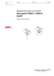 Endress+Hauser Micropilot FMR51 Manuel De Mise En Service