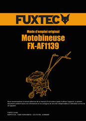 FUXTEC FX-AF1139 Mode D'emploi Original