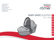BRITAX RÖMER BABY-SAFE SLEEPER Mode D'emploi