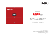 REFU REFUsol 50K-3T Mode D'emploi