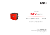 REFU Refuenergy REFUstore 50K 100K Série Mode D'emploi