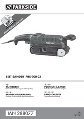 Parkside PBS 900 C3 Traduction Des Instructions D'origine