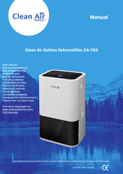 Clean Air Optima CA-703 Mode D'emploi