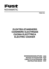 Fust NOVAMATIC FH66-VCU Notice D'utilisation