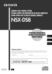 Aiwa NSX-DS8 Mode D'emploi