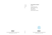 IWC Schaffhausen PORTUGIESER AUTOMATIC 5001 Mode D'emploi