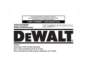 DeWalt DCS370 Guide D'utilisation