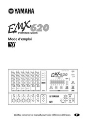 Yamaha EMX620 Mode D'emploi