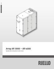 Riello Array AR 3000 Guide D'installation Et Mode D'emploi