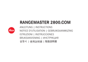 Leica RANGEMASTER 2800.COM Notice D'utilisation