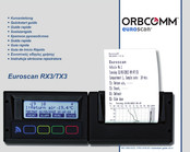 ORBCOMM euroscan RX3 Mode D'emploi
