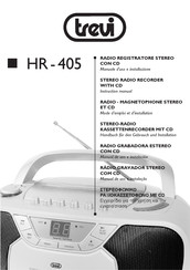 Trevi HR-405 Mode D'emploi