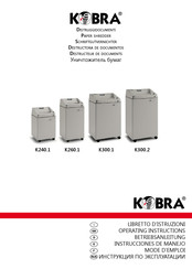 Kobra K260.1 Mode D'emploi