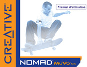Creative nomad MuVo NX Manuel D'utilisation