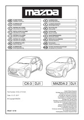 Mazda DC3L-V7-510A Mode D'emploi