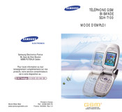Samsung SGH-T100 Mode D'emploi