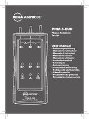 Beha-Amprobe PRM-5-EUR Manuel De L'utilisateur