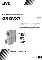 JVC GR-DVX7 Mode D'emploi