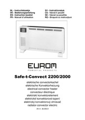 EUROM Safe-t-Convect 2000 Manuel D'utilisation