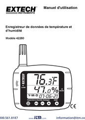 Extech Instruments 42280 Manuel D'utilisation