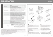 Epson TM-S2000MJ Guide D'installation
