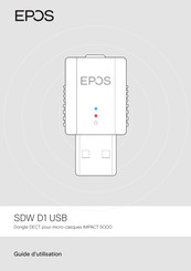 EPOS SDW D1 USB Guide D'utilisation