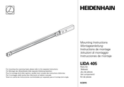 HEIDENHAIN LIDA 405 Instructions De Montage