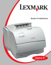 Lexmark Optra T Guide D'installation