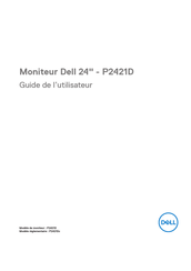 Dell P2421Dc Guide De L'utilisateur