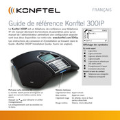 Konftel 300IP Guide De Référence