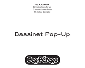 Peg-Perego Bassinet Pop-Up Notice D'emploi