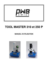 PWB TOOL MASTER 310 Manuel D'utilisation