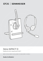 EPOS SENNHEISER IMPACT D Série Guide D'utilisation