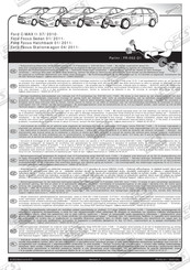 ECS Electronics FR-052-D1 Instructions De Montage