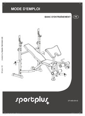 Sportplus SP-WB-004-B Mode D'emploi