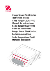 OHAUS Ranger Count 1000 Série Guide De L'utilisateur