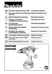 Makita DHP458 Manuel D'instructions