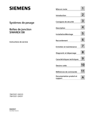Siemens 7MH5001-0AD20 Instructions De Service