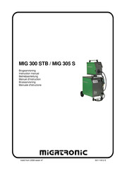 Migatronic MIG 300 STB Manuel D'instruction