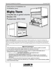 Laars Mighty Therm 2450 I Instructions D'installation
