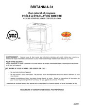 Osburn BRITANNIA 31 Manuel D'installation Et D'utilisation