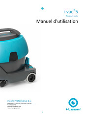 i-team i-vac 5 Manuel D'utilisation